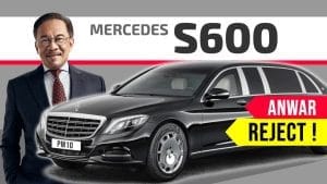 Sebab DS Anwar Ibrahim Reject Mercedes-Maybach S600