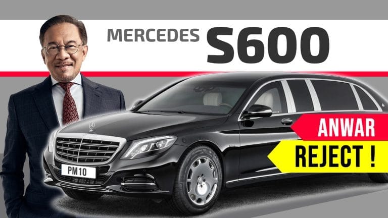 Sebab DS Anwar Ibrahim Reject Mercedes-Maybach S600