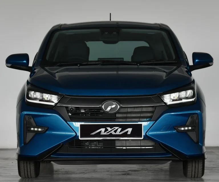 Perodua AXIA Baru 2023 – Gambar Rasmi Depan & Belakang