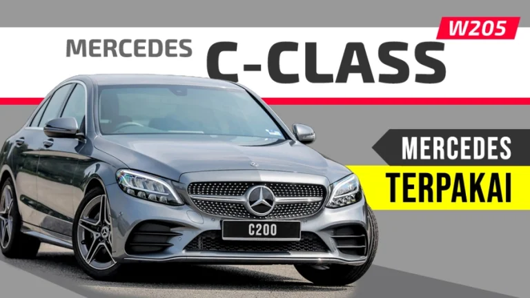 Mercedes C-Class W205 (Terpakai): Dah Tak Macam Kereta Uncle
