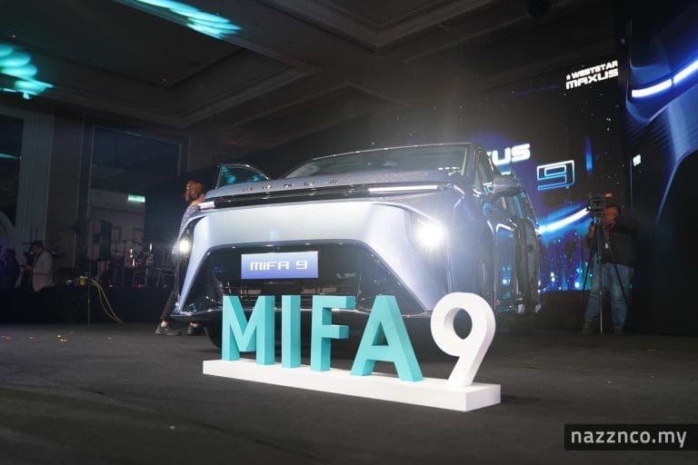 MPV Pertama Di Malaysia Yang Menggunakan Elektrik: Maxus MIFA 9