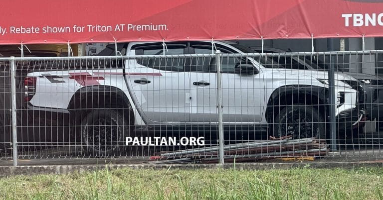 Mitsubishi Triton Baru Ditemui di Sabah – Bakal Dilancarkan Segera?
