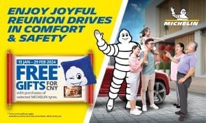 Balik Kampung Dengan Selamat dan Selesa Bersama Michelin Malaysia
