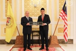 Nombor Plat ‘GOLD 1’ Berjaya Dimiliki Oleh YDP Agong Sultan Ibrahim – RM1.5 Juta Nilai Bidaan