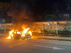 Demi Rating Tinggi di Tiktok – Suspek Bakar Proton Preve Polis Bantuan