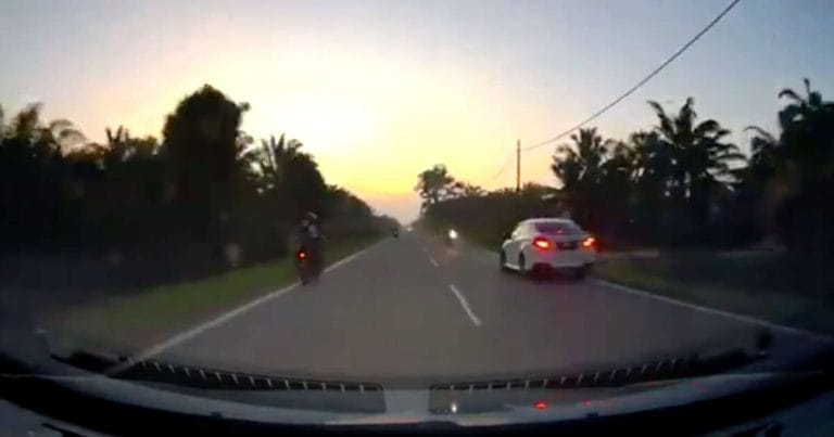 Penunggang Motosikal Maut, Dirempuh Toyota Vios