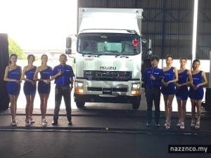Isuzu Malaysia Lancarkan Trak Isuzu FVR Smoother Euro 5, AMT 6 di Malaysia