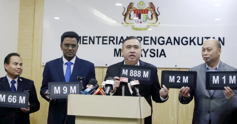 Hasil Kutipan Jualan Nombor Plat Disalur Terus ke Kumpulan Wang DiSatukan