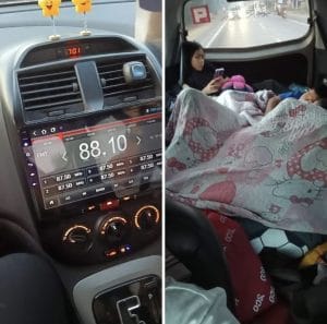 Bentang Tilam di Tempat Penumpang Belakang Undang Padah – JPJ