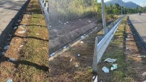 Sampah Bertebaran di Lebuhraya LTU Gara-Gara Tiada R&R