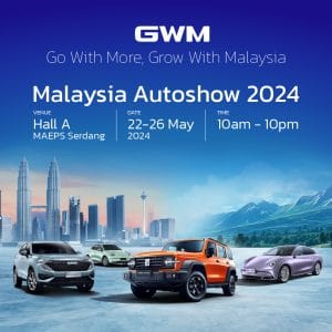 GWM Malaysia Pamer Tank 300 dan Haval H6 Hibrid di Malaysia Autoshow 2024!