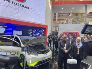 Perodua Pamer Prototaip EV Pertama di Malaysia Autoshow 2024: Myvi Conversion eMo-1