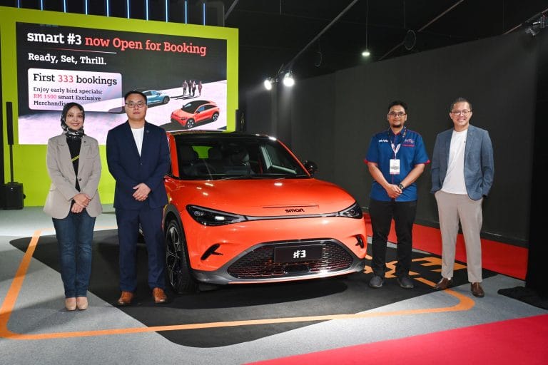 smart Malaysia Memperkenalkan smart #3 di Malaysia Autoshow 2024 – Tempahan Dibuka
