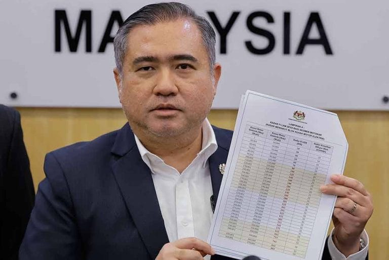 Cukai Jalan Kenderaan Elektrik (EV) 85 Peratus Lebih Murah Bermula 1 Januari 2026