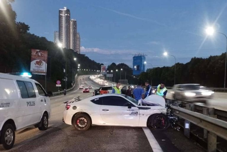 Seorang Lelaki Maut, Rempuh Lembu Terlepas di Lebuhraya