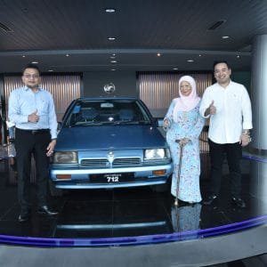 Saga 1985 Dipamerkan di Proton COE sempena Ulang Tahun Ke-39 Proton Saga