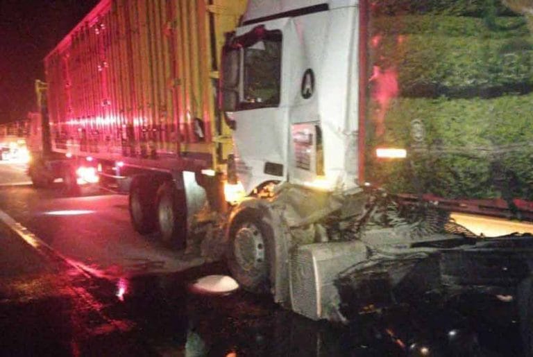 Seorang Lelaki Maut, Nahas Kemalangan 2 Buah Lori