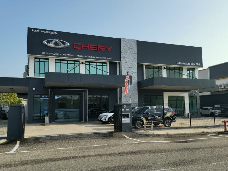 Chery Malaysia Lancar Pusat 3S Baru di Kluang, Johor
