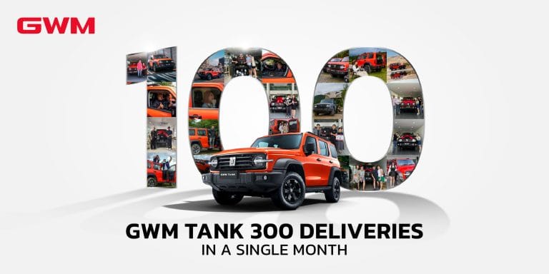 100 Unit Pertama GWM Tank 300 Dihantar Kepada Pelanggan Selepas Sebulan Dilancarkan