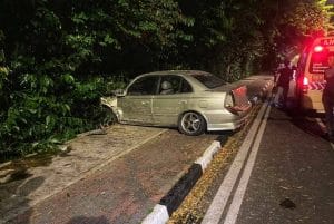 Dua Pejalan Kaki Dilanggar Kereta Ketika Sedang Berjogging
