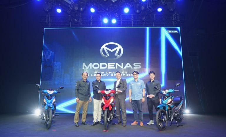 Modenas Kriss 110 Serba Baharu Dilancarkan Sempena Pelancaran Logo dan Identiti Jenama Baharu Modenas