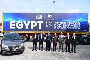 120 Unit Proton Saga CKD Mula Dieksport ke Mesir, Jadikan Mesir Sebagai Hab Pemasangan & Eksport ke Pasaran Afrika Utara