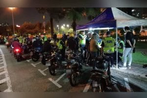 Elak Ditahan JPJ, Beberapa Penunggang Motosikal Melawan Arus dalam Ops Khas Motosikal