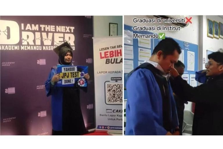 Tular Institut Memandu di Kelantan Rai Pelajar Lulus Ujian Memandu dengan Majlis Graduasi
