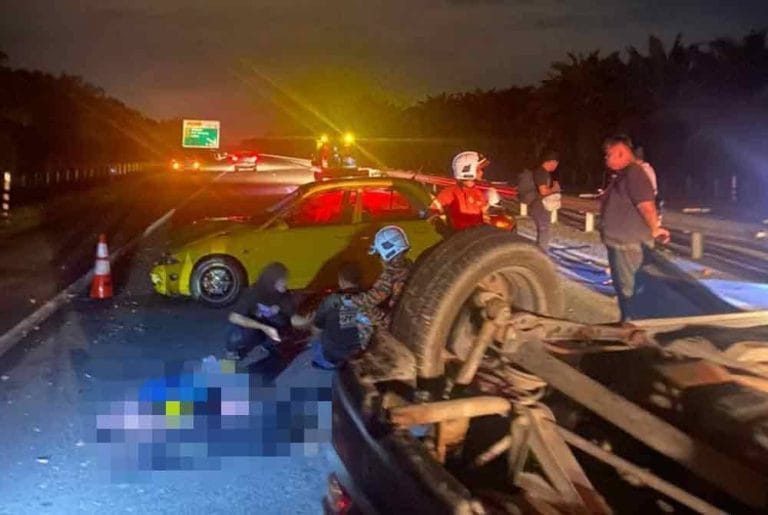 Ibu dan Anak Berusia 2 Tahun Maut dalam Kemalangan di Lebuhraya WCE