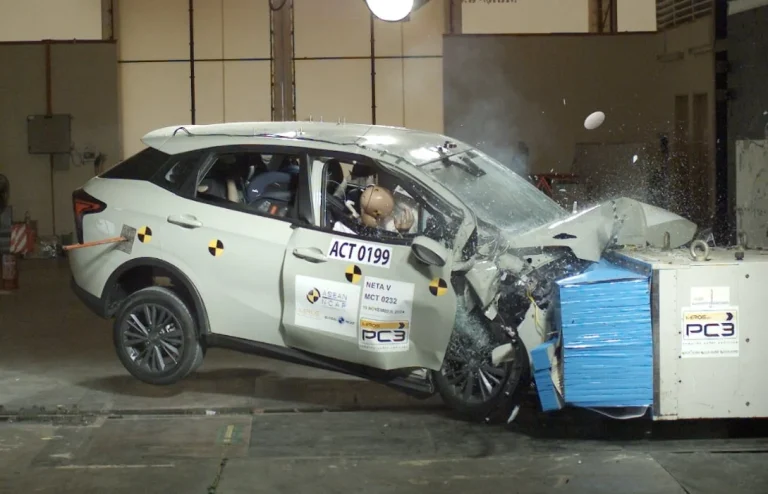 Neta V Model Pertama Terima Penarafan Sifar Bintang Dalam Ujian Pelanggaran ASEAN NCAP