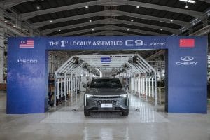 Jaecoo Malaysia Rai Unit Pertama Omoda C9 yang Dipasang Secara Tempatan di Kilang Shah Alam