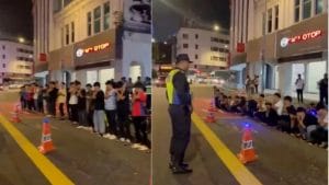 Video Tular: Geng Basikal Lajak Didenda Ketuk Ketampi oleh Pegawai JPJ
