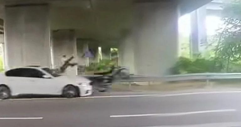 Warga Emas Berteduh di Lorong Kecemasan Parah Dirempuh, Seorang Lelaki Ditahan