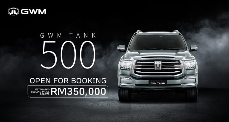 Tempahan Bagi GWM Tank 500 Telah Dibuka di Malaysia – Jangkaan Harga RM350,000