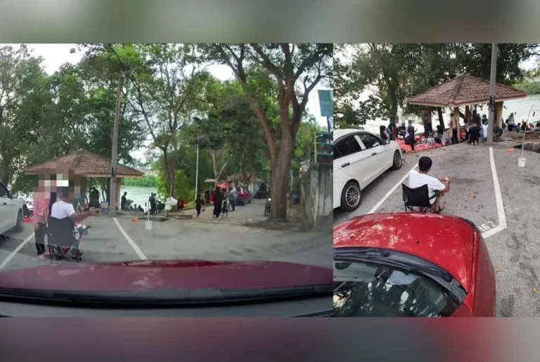 Parkir Awam ‘Dicop’ Guna Kerusi, Individu Dikecam Netizen