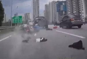 Polis cari saksi tambahan kemalangan motosikal berkuasa tinggi libatkan pasangan suami isteri