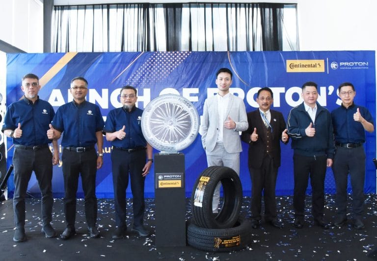 Proton Kerjasama Bersama Continental, Perkenal Khidmat Jualan dan Pemasangan Tayar di Pusat Servis