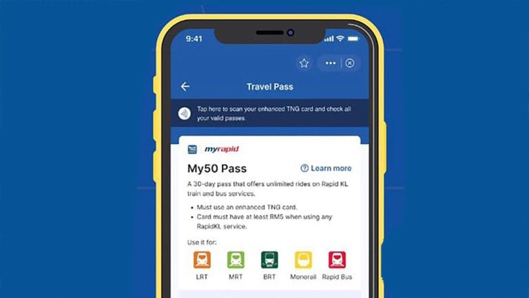 Pas My50 Kini Boleh Diperbaharui Secara Digital di Touch ‘n Go E-Wallet Bermula 1 Julai – Loke