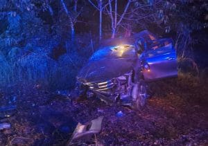 Pemandu Honda Stream Maut, Langgar Sebuah Lori dan Rempuh Trak Pikap