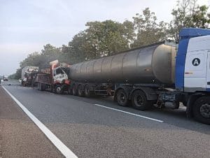Dua Maut Dalam Nahas Tiga Treler di Lebuhraya Utara-Selatan