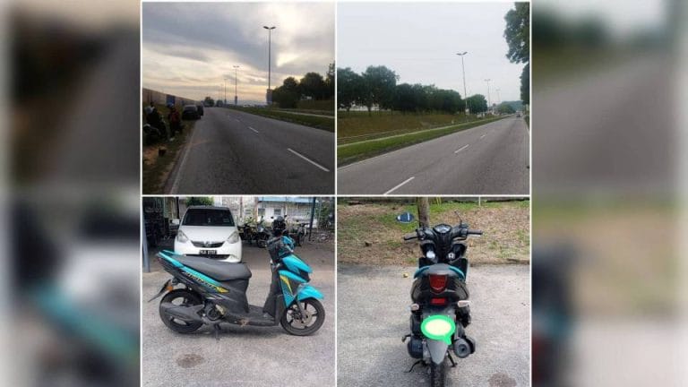 Seorang Koperal Polis Cedera Parah Selepas Dilanggar Lari