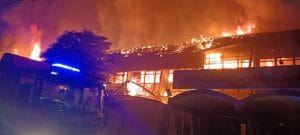Bangunan Pentadbiran SM Sains Alam Shah Hangus Terbakar