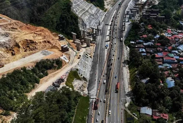 Pembinaan ECRL: Lorong Arah Kuantan KL-Karak Dilencongkan Mulai 8 Julai