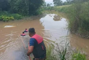 Disangka Bergurau, Lelaki Hilang Selepas Kereta Ditemui Dalam Sungai