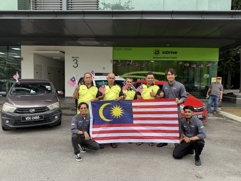 inDrive Raikan Merdeka dengan Komisen Rendah & 1,000 Jalur Gemilang