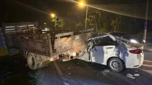 Lelaki Maut, Kepala Terputus Dalam Nahas Kereta Rempuh Lori