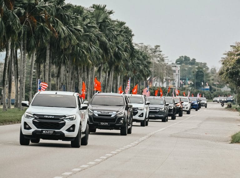 Lebih 1,000 Pemilik Isuzu D-Max Meriahkan Konvoi Merdeka Seluruh Negara