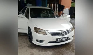 Camry Bapa Mentua Lesap Dari Pusat Cuci Kereta