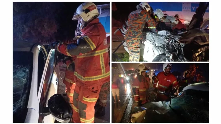 Pemandu Maut, Bertembung Treler Muatan Simen