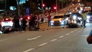 Dua Motosikal Bertembung, Seorang Maut Di Lokasi